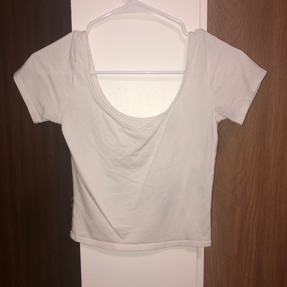 DESTINED: S swoop neck t shirt - Picture 2 of 4